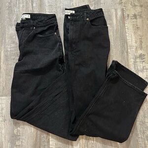 Abercrombie & Fitch 
TWO pairs of jeans
